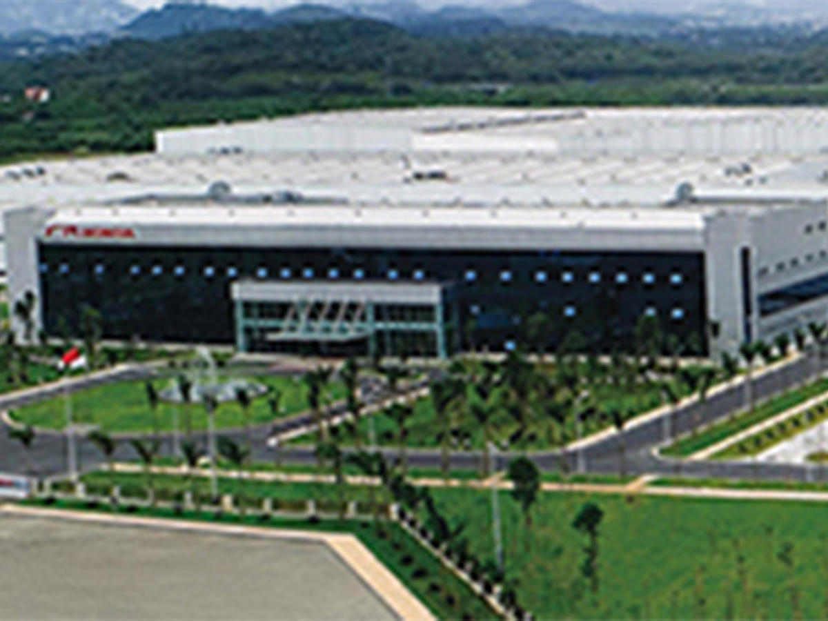 广汽本田新塘生产基地